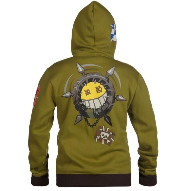 Кофта Реглан OVERWATCH Ultimate Bastion ZipUp Hoodie Овервотч Худі Бастіон (розмір XL)