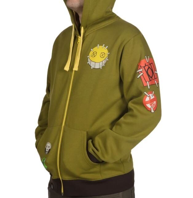 Кофта Реглан OVERWATCH Ultimate Bastion ZipUp Hoodie Овервотч Худі Бастіон (розмір XL)