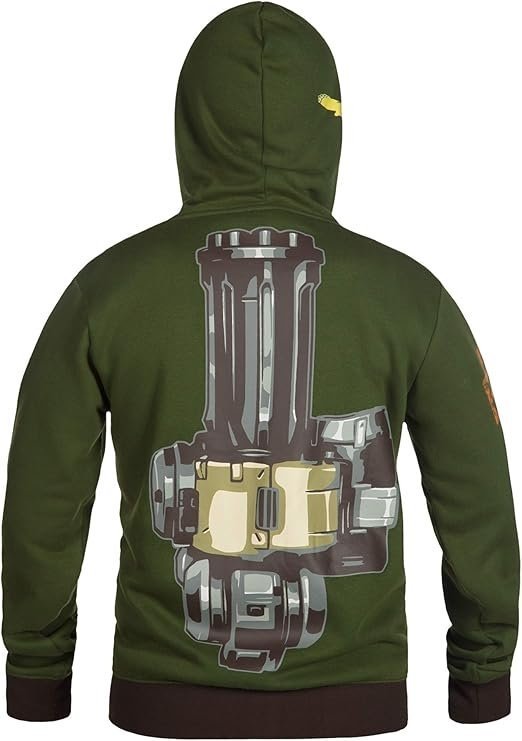 Кофта Реглан OVERWATCH Ultimate Bastion ZipUp Hoodie Овервотч Худі Бастіон (розмір XL)
