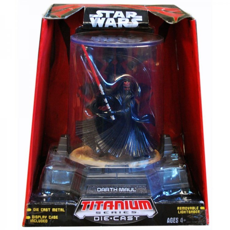 Фігурка Star Wars - TITANIUM DIECAST - DARTH MAUL