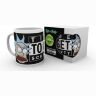 Кружка GB eye Rick and Morty Time To Get Schwifty Ceramic Mug Чашка 295 ml Кружка GB eye Rick and Morty Time To Get Schwifty Ceramic Mug Чашка 295 ml