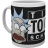 Кружка GB eye Rick and Morty Time To Get Schwifty Ceramic Mug Чашка 295 ml Кружка GB eye Rick and Morty Time To Get Schwifty Ceramic Mug Чашка 295 ml