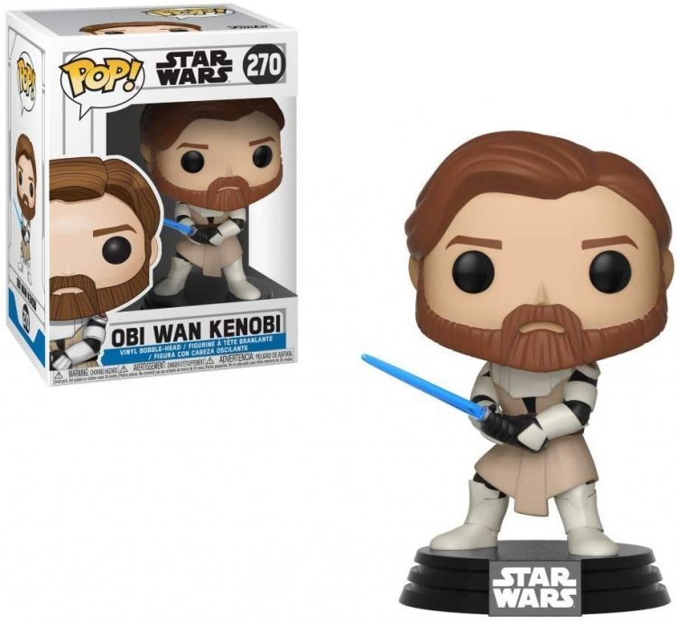 Фігурка Funko Star Wars: Clone Wars - OBI Wan Kenobi Фанко Зоряні війни 270