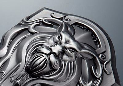 World of Warcraft Alliance Logo Shield Metal # 2