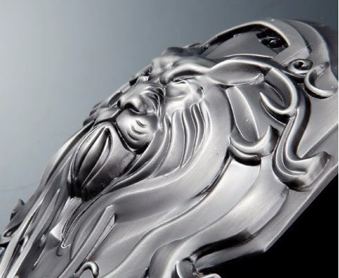 World of Warcraft Alliance Logo Shield Metal # 2