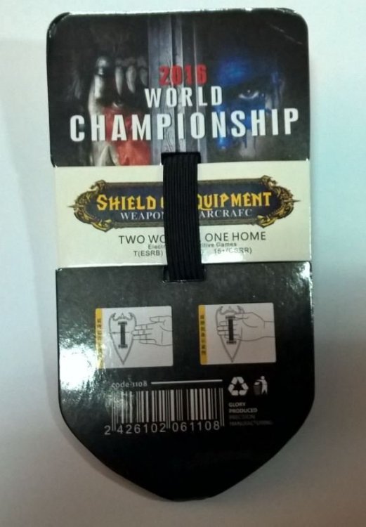 World of Warcraft Alliance Logo Shield Metal # 2