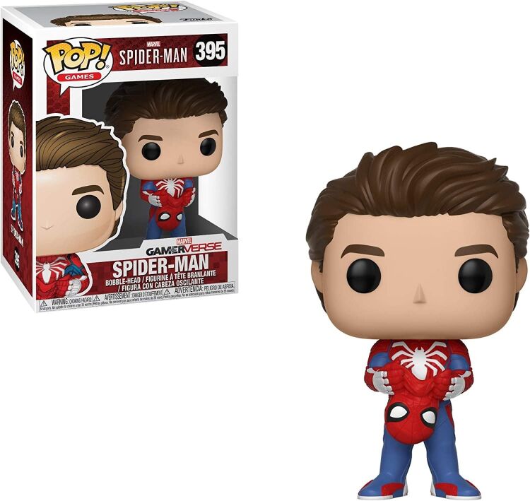 Фігурка Funko Marvel Games: Spider-Man Unmasked Фанко Людина павук без маски 395