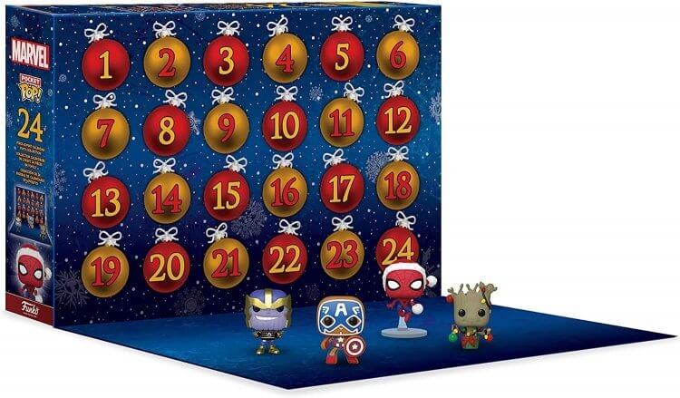 Адвент календар Funko Advent Calendar: Marvel Holiday (2022) Фанко Марвел Адвент календар Funko Advent Calendar: Marvel Holiday (2022) Фанко Марвел