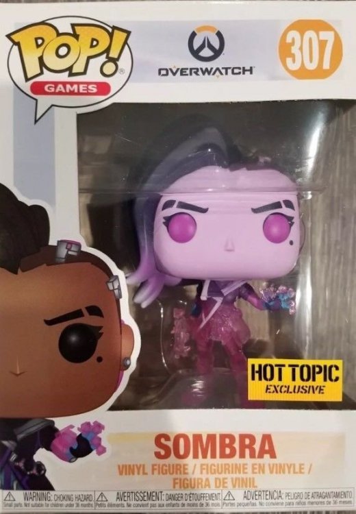 Фігурка Overwatch Funko Pop! Sombra # 307 (Hot Topic Exclusive) Фігурка Overwatch Funko Pop! Sombra # 307 (Hot Topic Exclusive)