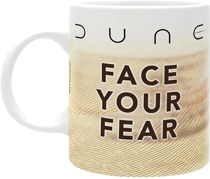 Чашка Abystyle DUNE Face your fear Mug кружка Дюна 320 мл.