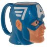 Чашка Avengers - Captain America Marvel Molded 16 oz. Mug Чашка Avengers - Captain America Marvel Molded 16 oz. Mug