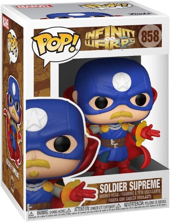 Фігурка Funko Marvel Infinity Warps Soldier Supreme фанко 858