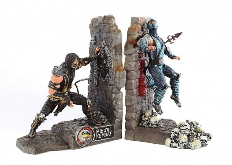 Статуетка Mortal Kombat Kollectors Edition SubZero Scorpion Bookends Statue