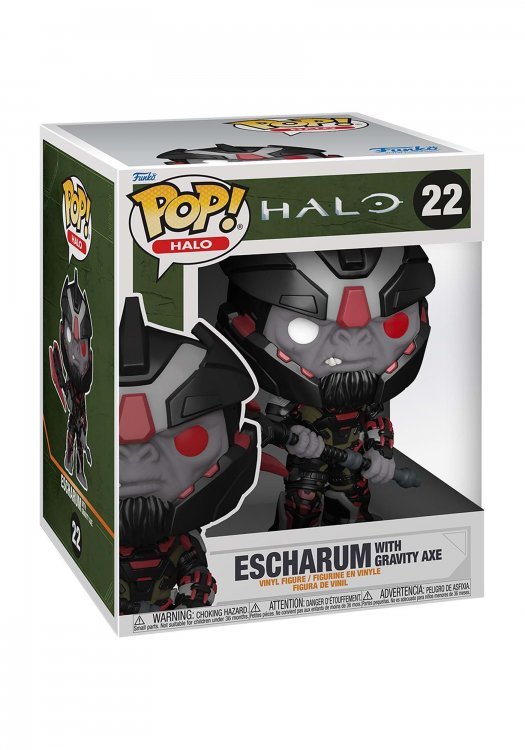 Фігурка Funko POP Super: Halo Infinite - Escharum with Axe Фанко Хейло 22 Фігурка Funko POP Super: Halo Infinite - Escharum with Axe Фанко Хейло 22