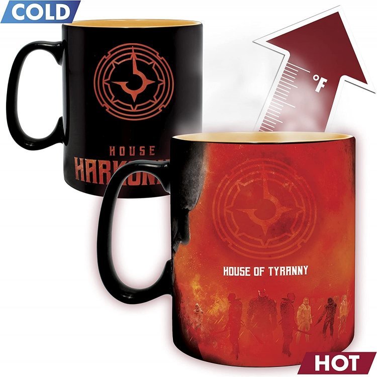 Чашка хамелеон Abystyle DUNE Heat Change Atreides vs Harkonnen Mug кухоль Дюна 460 мл Чашка хамелеон Abystyle DUNE Heat Change Atreides vs Harkonnen Mug кухоль Дюна 460 мл
