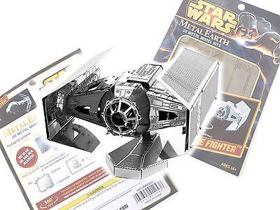 Metal Earth 3D Model Kits Star Wars Vader  Fighter Metal Earth 3D Model Kits Star Wars Vader  Fighter