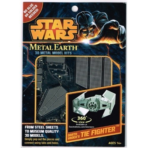 Metal Earth 3D Model Kits Star Wars Vader  Fighter Metal Earth 3D Model Kits Star Wars Vader  Fighter