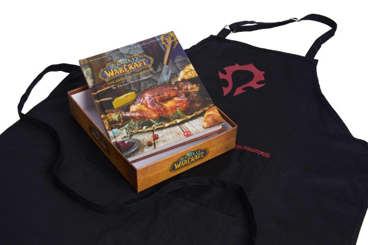 Подарунковий набір Blizzard World of Warcraft Cookbook Gift Set: Книга та фартух Варкрафт Орда /Альянс Подарунковий набір Blizzard World of Warcraft Cookbook Gift Set: Книга та фартух Варкрафт Орда /Альянс