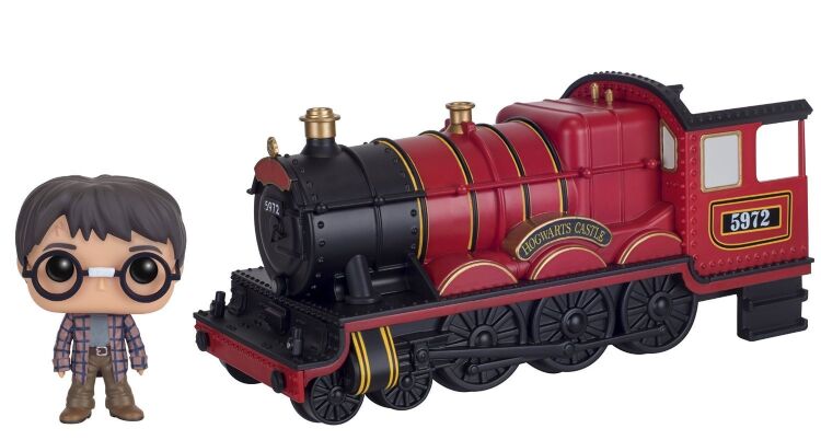 Фігурка POP Rides: Harry Potter - Hogwarts Express Engine with Harry Potter Action Figure