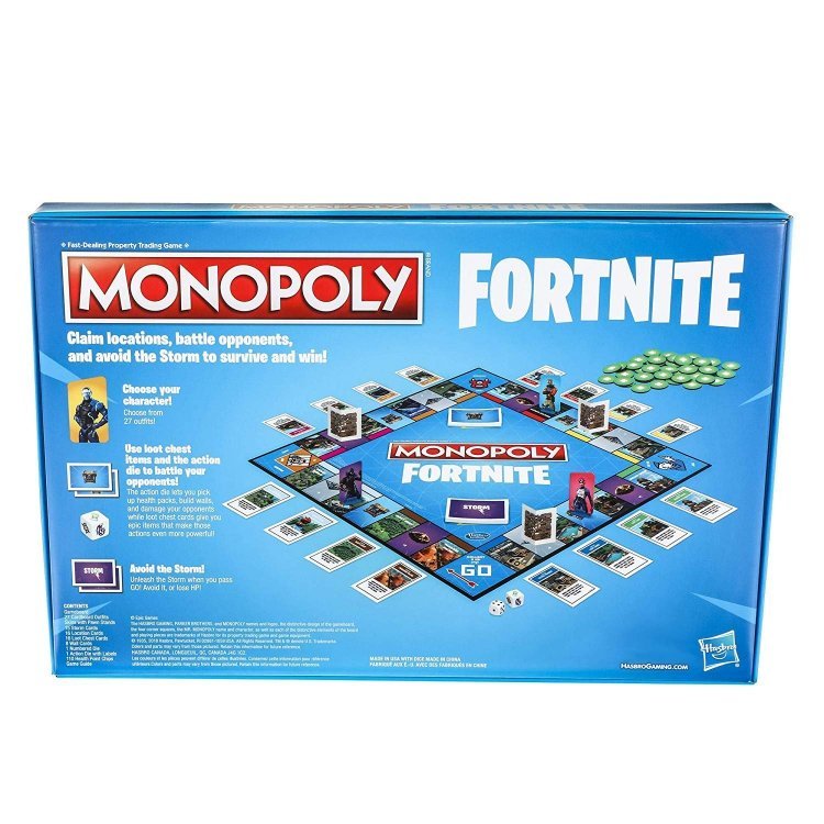 Монополія настільна гра Фортнайт Monopoly Game: Fortnite Edition Монополія настільна гра Фортнайт Monopoly Game: Fortnite Edition