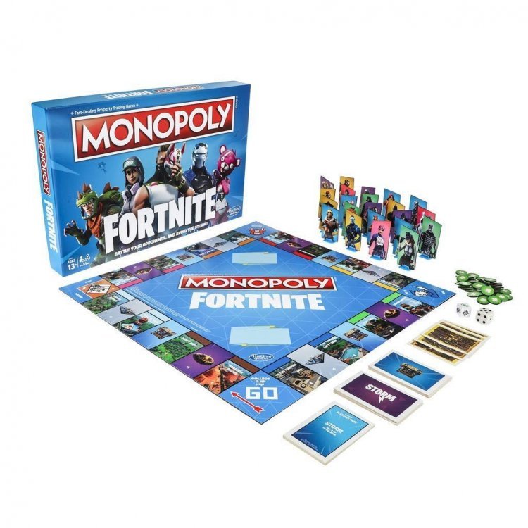 Монополія настільна гра Фортнайт Monopoly Game: Fortnite Edition Монополія настільна гра Фортнайт Monopoly Game: Fortnite Edition