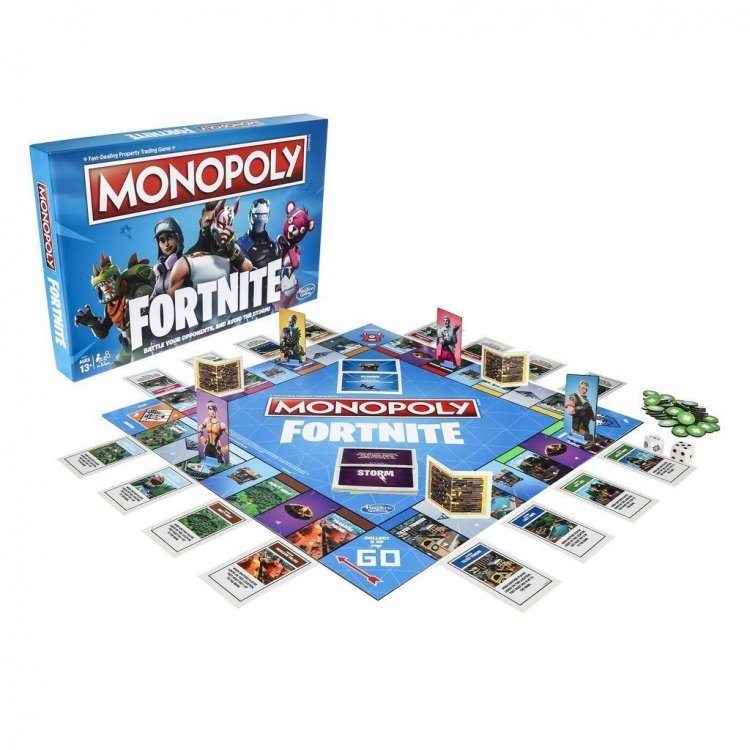 Монополія настільна гра Фортнайт Monopoly Game: Fortnite Edition Монополія настільна гра Фортнайт Monopoly Game: Fortnite Edition