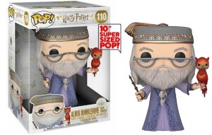 Фигурка Funko Pop Фанко Поп Harry Potter Гарри Поттер Dumbledor Альбус Дамблдор с Фоуксом 25 см HP AD 110