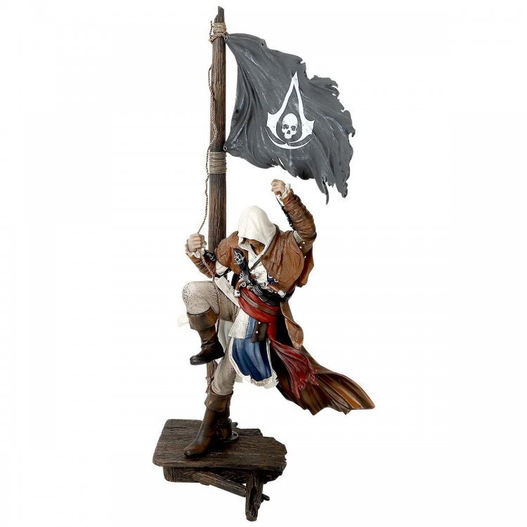Статуетка Assassins Creed 4 Black Flag Buccaneer Edward Kenway Master of the Seas Statue Статуетка Assassins Creed 4 Black Flag Buccaneer Edward Kenway Master of the Seas Statue
