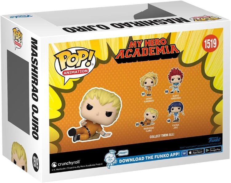 Фігурка Funko Animation My Hero Academia Mashirao Ojiro фанко Моя Геройська Академія 1519