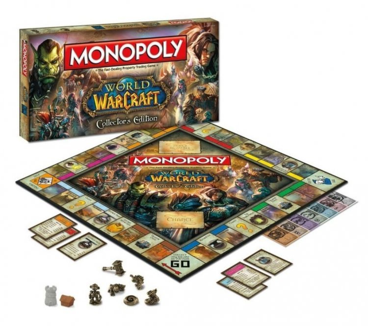 Настільна гра Monopoly: World of Warcraft Collectors Edition (Монополія Варкрафт)