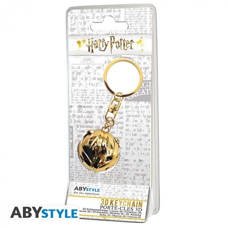 Брелок 3D Harry Potter Гарри Поттер Keychain Golden Snitch Золотой Снитч Брелок 3D Harry Potter Гарри Поттер Keychain Golden Snitch Золотой Снитч