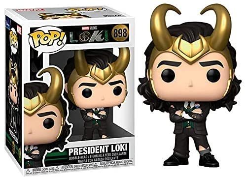 Фігурка Funko Pop Marvel: Loki President фанко Локі президент 898 Фігурка Funko Pop Marvel: Loki President фанко Локі президент 898