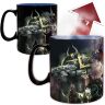 Чашка хамелеон Warhammer 40K Ultramarine and Black Legion Heat Change Mug кружка Вархаммер 460 мл