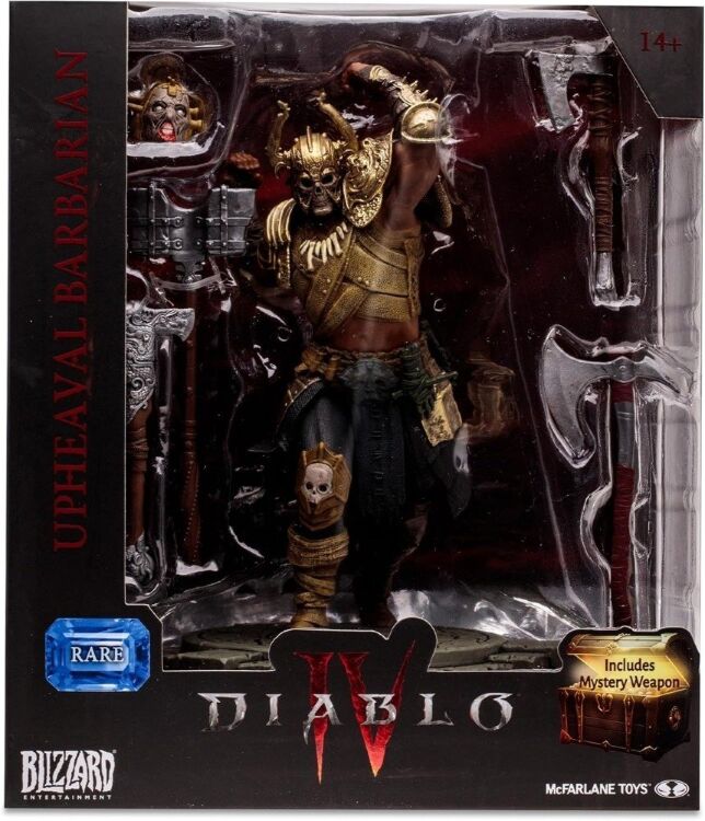 Фігурка McFarlane Diablo IV Upheaval Barbarian Rare Figure Діабло Варвар 20 см.