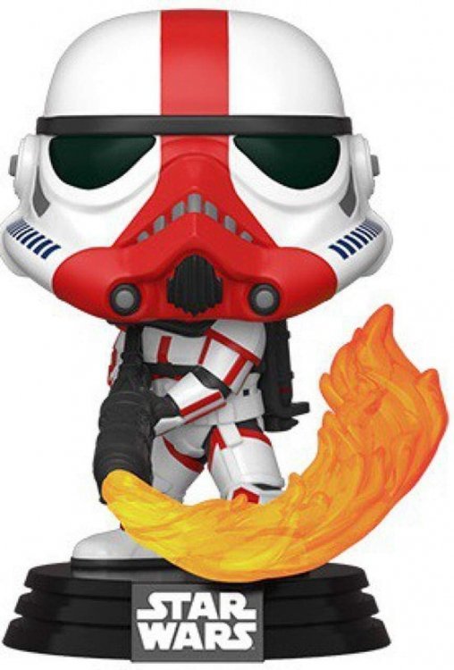 Фігурка Funko Star Wars The Mandalorian - Incinerator Stormtrooper фанк Зоряні війни