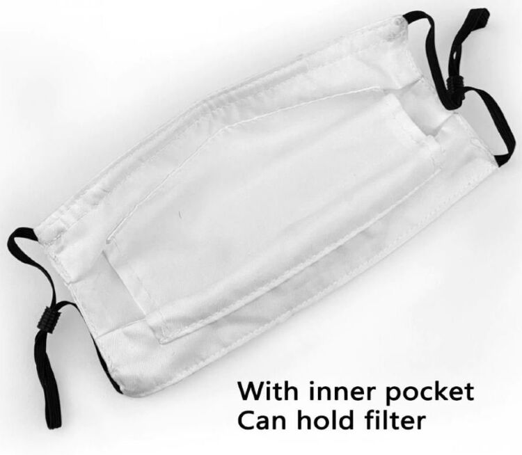 Маска защитная для лица Robot + 2 угольных фильтра 