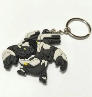 Брелок 3D Овервотч Overwatch Двосторонній об'ємний - Winston