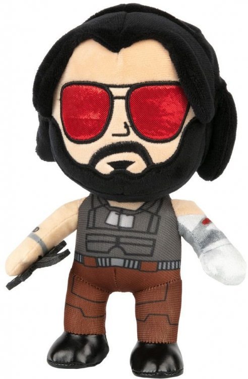 М'яка іграшка JINX Cyberpunk 2077 - Johnny Silverhand Plush М'яка іграшка JINX Cyberpunk 2077 - Johnny Silverhand Plush