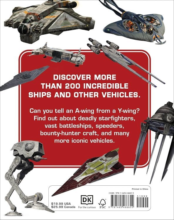 Книга артбук Star Wars Encyclopedia of Starfighters and Other Vehicles (Тверда обкладинка) Eng Книга артбук Star Wars Encyclopedia of Starfighters and Other Vehicles (Тверда обкладинка) Eng