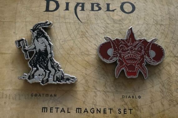 Набір магнітів Diablo Metal Magnet Set