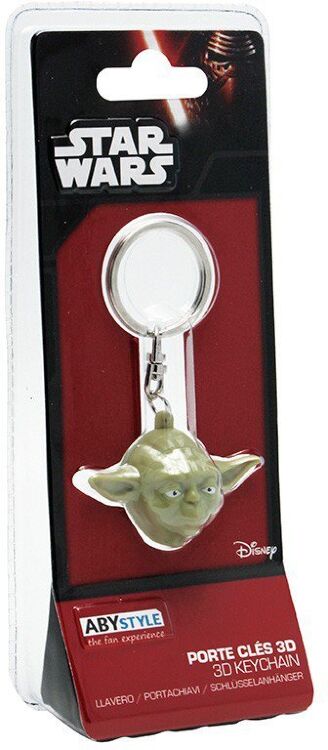 Брелок 3D Star Wars Yoda Keychain Зоряні війни Йода