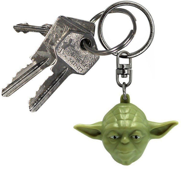Брелок 3D Star Wars Yoda Keychain Звездные войны Йода  Брелок 3D Star Wars Yoda Keychain Звездные войны Йода