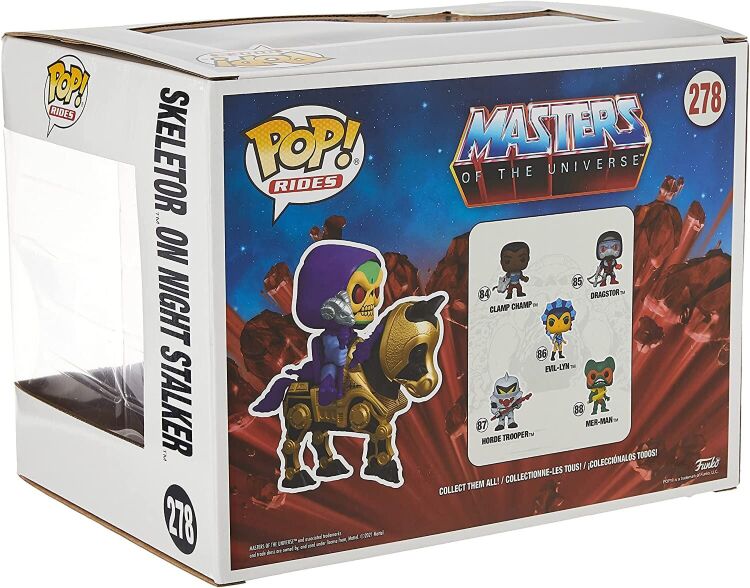 Фигурка Funko Masters of The Universe Skeletor with Night Stalker Фанко 278 Фигурка Funko Masters of The Universe Skeletor with Night Stalker Фанко 278