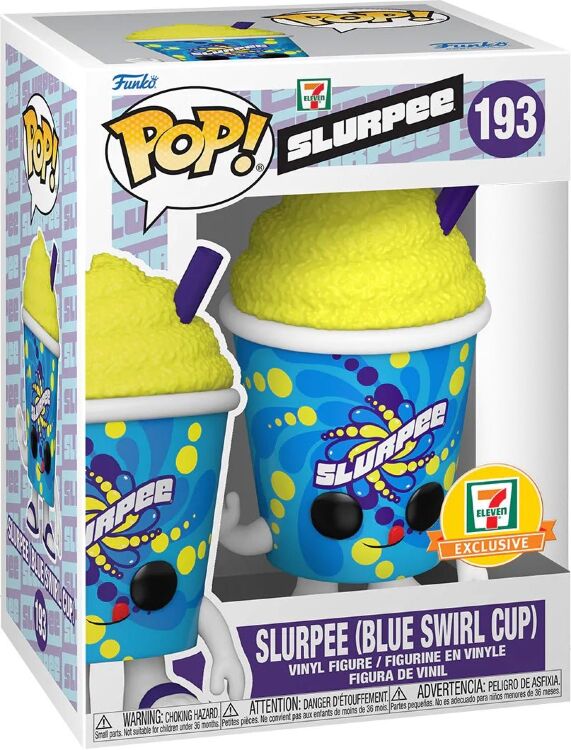 Фігурка Funko Pop Slurpee Blue Swirl Cup фанко Exclusive 7 Eleven 193