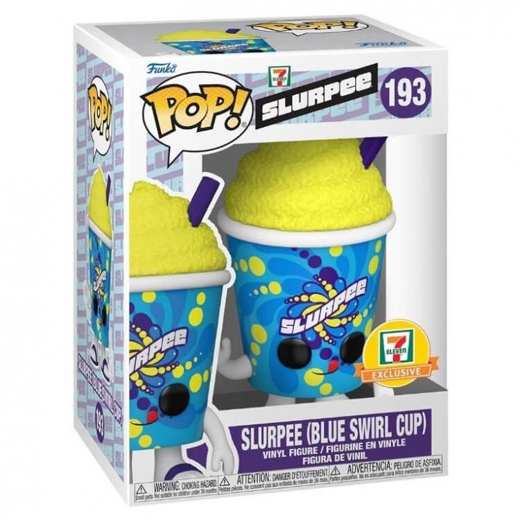 Фігурка Funko Pop Slurpee Blue Swirl Cup фанко Exclusive 7 Eleven 193 Фігурка Funko Pop Slurpee Blue Swirl Cup фанко Exclusive 7 Eleven 193
