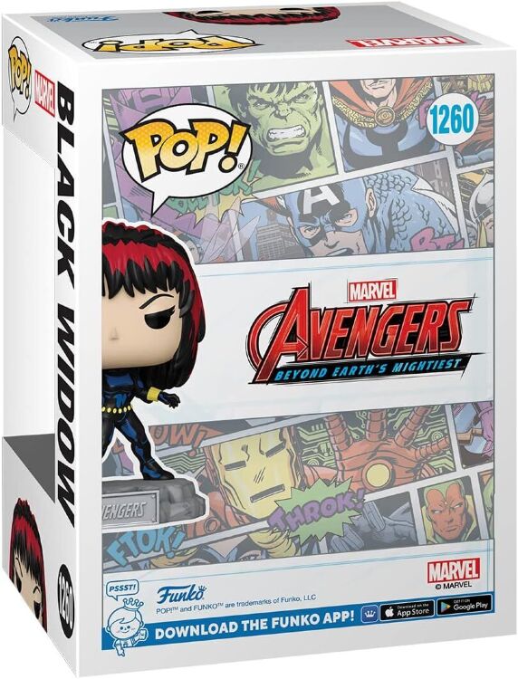 Фігурка Funko Marvel Black Widow фанко Чорна вдова (Amazon Exclusive) 1260 Фігурка Funko Marvel Black Widow фанко Чорна вдова (Amazon Exclusive) 1260