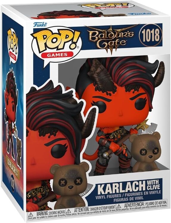 Фігурка Funko Baldur`s Gate: Karlach with Clive Фанко Брама Балдура Карлах 1018