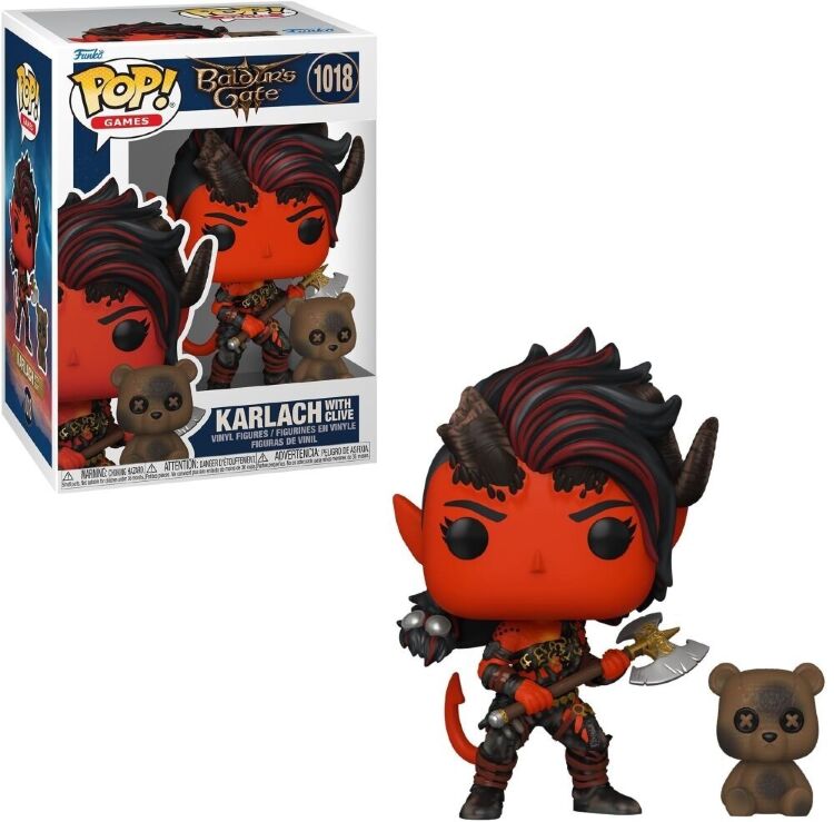 Фігурка Funko Baldur`s Gate: Karlach with Clive Фанко Брама Балдура Карлах 1018