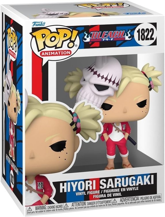 Фігурка Funko Bleach: Hiyori Sarugaki фанко Бліч Саругакі Хіорі 1822 Фігурка Funko Bleach: Hiyori Sarugaki фанко Бліч Саругакі Хіорі 1822