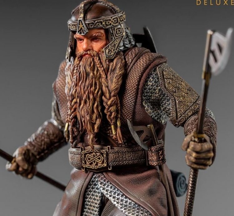 Статуетка LORD OF THE RINGS Gimli 1/10 Statue (Володар кілець) Iron Studio